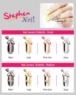 Stephen Nail Jewelry Butterfly (Small Gold) -Best wig outlet Shop 4 8Pro Butterfly 92066454 b689 445f aae1 aeb9a87ee62e