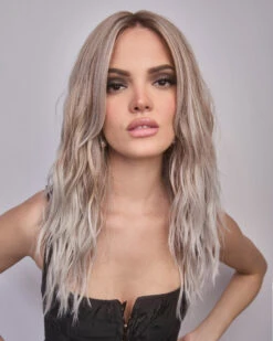 Roxie | Lace Front & Monofilament Part Synthetic Wig By Alexander -Best wig outlet Shop AX1042R Roxie MushroomMelange F1 79d81913 304b 45ec b154 4a541bbd0baf