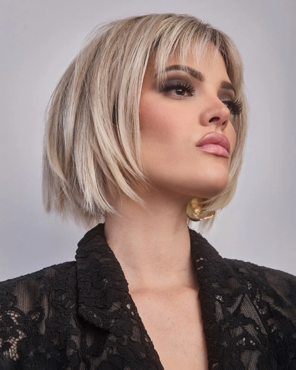 Aria (Exclusive) | Lace Front & Monofilament Part Synthetic Wig By Alexander 5 Aria (Exclusive) | Lace Front & Monofilament Part Synthetic Wig By Alexander - Image 5