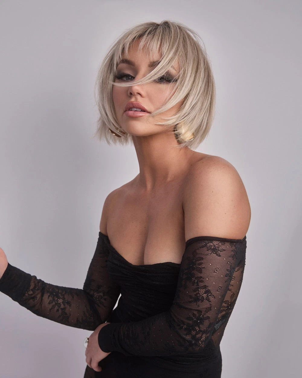 Aria (Exclusive) | Lace Front & Monofilament Part Synthetic Wig By Alexander 19 Aria (Exclusive) | Lace Front & Monofilament Part Synthetic Wig By Alexander - Image 19