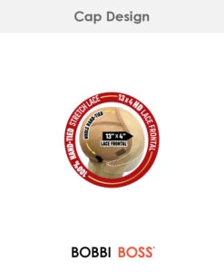 Lauren | Lace Front Human Hair Blend Wig By Bobbi Boss 7 Lauren | Lace Front Human Hair Blend Wig By Bobbi Boss -Best wig outlet Shop BBFLB002 cap