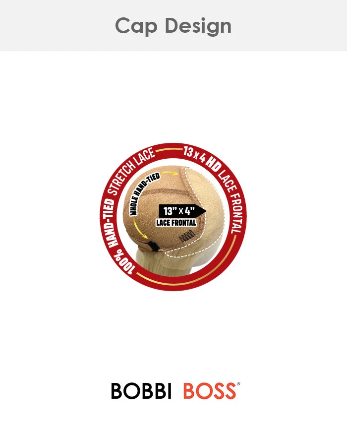 Lauren | Lace Front Human Hair Blend Wig By Bobbi Boss 4 Lauren | Lace Front Human Hair Blend Wig By Bobbi Boss - Image 4