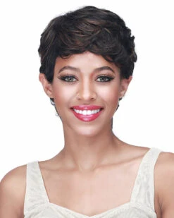 Rylee | Human Hair Wig By Bobbi Boss -Best wig outlet Shop BBMH1501 Rylee FS1B 30 main