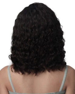 Rahmiel | Lace Front Human Hair Wig By Bobbi Boss -Best wig outlet Shop BBMHLF534 Rahmiel Natural back