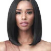 Kary | Lace Front Synthetic Wig By Bobbi Boss -Best wig outlet Shop BBMLF478 Kary 1B main