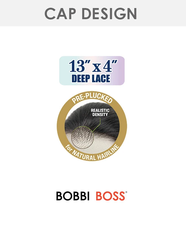 Hannie | Lace Front Human Hair Blend Wig By Bobbi Boss 3 Hannie | Lace Front Human Hair Blend Wig By Bobbi Boss - Image 3