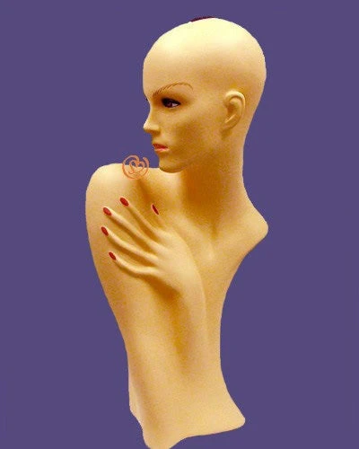 Hair Wig Mannequin MQ109F (USED) 1 Hair Wig Mannequin MQ109F (USED)