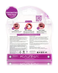 Premium 4 Seasons Eyelashes #118 | By Kasina Professional -Best wig outlet Shop Back Fascinating 01
