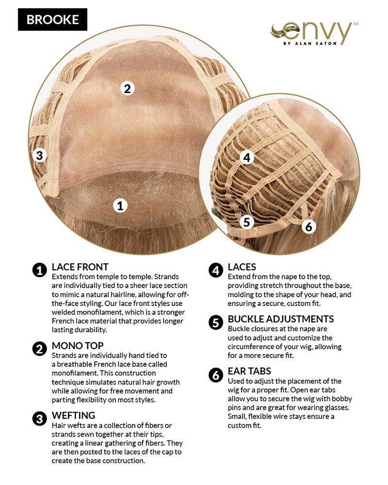 Brooke (Exclusive) | Lace Front & Monofilament Synthetic Wig By Envy 12 Brooke (Exclusive) | Lace Front & Monofilament Synthetic Wig By Envy - Image 12