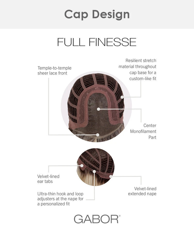 Full Finesse | Lace Front & Monofilament Part Synthetic Wig By Gabor 7 Full Finesse | Lace Front & Monofilament Part Synthetic Wig By Gabor - Image 7