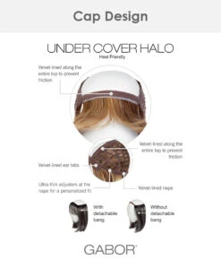 Under Cover Halo | Hair Piece By Gabor -Best wig outlet Shop EG50013 UnderCoverHalo cap