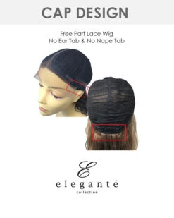 HL Sonora | Lace Front & Lace Part Remy Human Hair Wig By Elegante -Best wig outlet Shop EL Cap 04