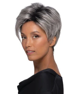 Brady | Synthetic Wig By Estetica -Best wig outlet Shop ES20187 Brady Chrome RT1B side