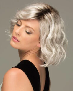 Violet | Lace Front Synthetic Wig By Estetica -Best wig outlet Shop ES31047 Violet SilverSunRT8 side