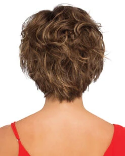 Preston | Lace Front & Monofilament Top Synthetic Wig By Estetica -Best wig outlet Shop ES31072 Preston CaramelKiss RT4 back