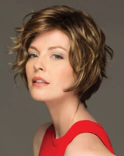 Preston | Lace Front & Monofilament Top Synthetic Wig By Estetica -Best wig outlet Shop ES31072 Preston CaramelKiss RT4 up