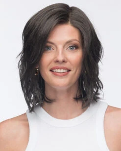 Mellow | Lace Front & Monofilament Part Synthetic Wig By Estetica 33 Mellow | Lace Front & Monofilament Part Synthetic Wig By Estetica -Best wig outlet Shop ES31075 Mellow ChocolateSmoke M3