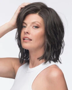 Mellow | Lace Front & Monofilament Part Synthetic Wig By Estetica 34 Mellow | Lace Front & Monofilament Part Synthetic Wig By Estetica -Best wig outlet Shop ES31075 Mellow ChocolateSmoke S1