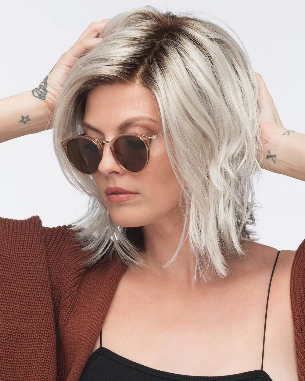 Mellow | Lace Front & Monofilament Part Synthetic Wig By Estetica 5 Mellow | Lace Front & Monofilament Part Synthetic Wig By Estetica - Image 5