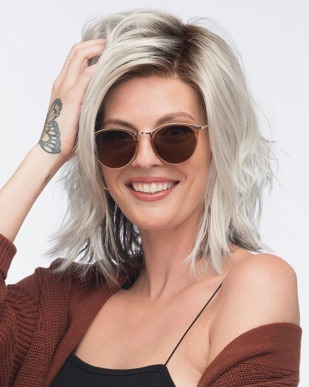 Mellow | Lace Front & Monofilament Part Synthetic Wig By Estetica 6 Mellow | Lace Front & Monofilament Part Synthetic Wig By Estetica - Image 6