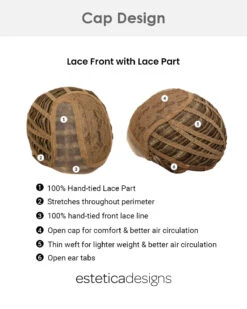 Wren | Lace Front & Monofilament Part Synthetic Wig By Estetica -Best wig outlet Shop ES FrontLaceLineWithLacePart cap2 e0fc1ccd cd98 4e24 915d 47e2eb722729