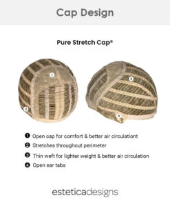 Shelby | Synthetic Wig By Estetica -Best wig outlet Shop ES PureStretchCap 3