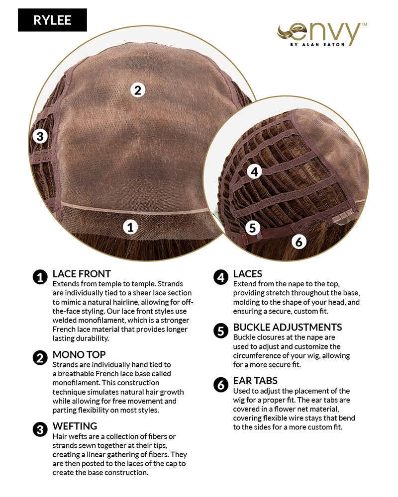 Rylee | Lace Front & Monofilament Synthetic Wig By Envy 10 Rylee | Lace Front & Monofilament Synthetic Wig By Envy - Image 10