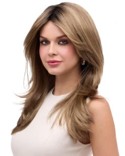 Brooke (Exclusive) | Lace Front & Monofilament Synthetic Wig By Envy 15 Brooke (Exclusive) | Lace Front & Monofilament Synthetic Wig By Envy -Best wig outlet Shop EV31020R Brooke HoneyBreeze M1