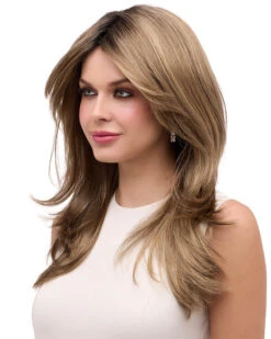 Brooke (Exclusive) | Lace Front & Monofilament Synthetic Wig By Envy 16 Brooke (Exclusive) | Lace Front & Monofilament Synthetic Wig By Envy -Best wig outlet Shop EV31020R Brooke HoneyBreeze M2