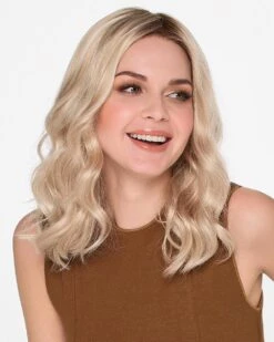 Molly | Lace Front & Monofilament Top Synthetic Wig By Envy 22 Molly | Lace Front & Monofilament Top Synthetic Wig By Envy -Best wig outlet Shop EV31049R Molly SilkyBeige M4