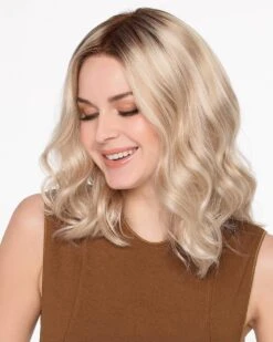 Molly | Lace Front & Monofilament Top Synthetic Wig By Envy 25 Molly | Lace Front & Monofilament Top Synthetic Wig By Envy -Best wig outlet Shop EV31049R Molly SilkyBeige S3