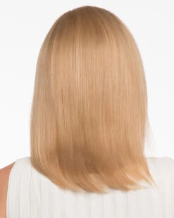 Hannah | Lace Front & Monofilament Human Hair Wig By Envy -Best wig outlet Shop EV37009 Hannah DarkBlonde back