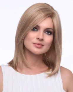 Hannah | Lace Front & Monofilament Human Hair Wig By Envy -Best wig outlet Shop EV37009 Hannah DarkBlonde main3