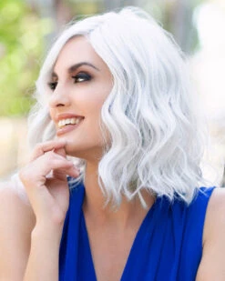 Emma | Lace Front Human Hair Blend Wig By Envy -Best wig outlet Shop EV37024 Emma chinup