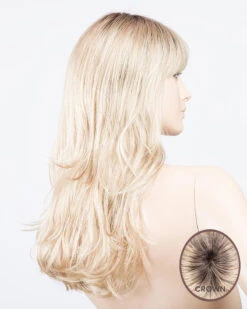 Pretty-Petite/Average | Monofilament Crown Synthetic Wig By Ellen Wille -Best wig outlet Shop EW30012PA Pretty ChampagneRooted mq