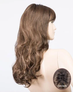 Pretty-Petite/Average | Monofilament Crown Synthetic Wig By Ellen Wille -Best wig outlet Shop EW30012PA Pretty ChocolateRooted mq