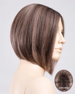 Dua Mono-Petite/Average | Lace Front & Monofilament Part Synthetic Wig By Ellen Wille -Best wig outlet Shop EW31037PA DuaMono ChocolateFrosted mq