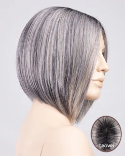 Dua Mono-Petite/Average | Lace Front & Monofilament Part Synthetic Wig By Ellen Wille -Best wig outlet Shop EW31037PA DuaMono DarkGreyFrosted mq