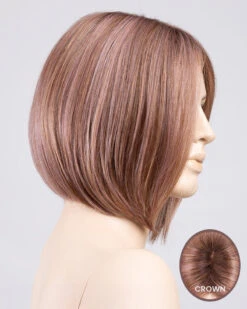 Dua Mono-Petite/Average | Lace Front & Monofilament Part Synthetic Wig By Ellen Wille -Best wig outlet Shop EW31037PA DuaMono RosewoodBrownShaded mq