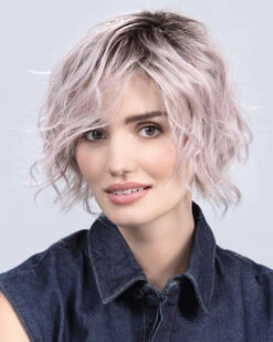 Cookie Mono Part-Petite/Average | Lace Front & Monofilament Part Synthetic Wig By Ellen Wille 25 Cookie Mono Part-Petite/Average | Lace Front & Monofilament Part Synthetic Wig By Ellen Wille -Best wig outlet Shop EW31041PA CookieMonoPart PastelRoseRooted F1