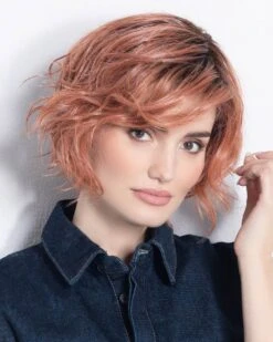 Cookie Mono Part-Petite/Average | Lace Front & Monofilament Part Synthetic Wig By Ellen Wille 22 Cookie Mono Part-Petite/Average | Lace Front & Monofilament Part Synthetic Wig By Ellen Wille -Best wig outlet Shop EW31041PA CookieMonoPart RoseBlushRooted S1