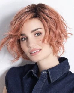 Cookie Mono Part-Petite/Average | Lace Front & Monofilament Part Synthetic Wig By Ellen Wille 23 Cookie Mono Part-Petite/Average | Lace Front & Monofilament Part Synthetic Wig By Ellen Wille -Best wig outlet Shop EW31041PA CookieMonoPart RoseBlushRooted S2