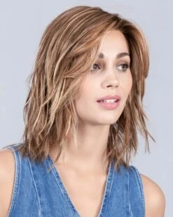 Flow Mono Part-Petite/Average | Lace Front & Monofilament Part Synthetic Wig By Ellen Wille -Best wig outlet Shop EW31042PA FlowMonoPart LightBernsteinRooted M2