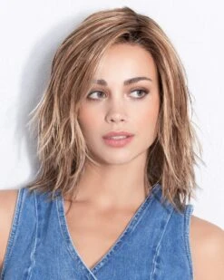 Flow Mono Part-Petite/Average | Lace Front & Monofilament Part Synthetic Wig By Ellen Wille -Best wig outlet Shop EW31042PA FlowMonoPart LightBernsteinRooted M3