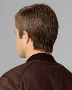 Grit | Average/Large Men's Lace Front & Monofilament Synthetic Wig By HIM -Best wig outlet Shop HC64004AL Grit Back