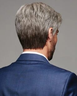 Reserved | Average/Large Men's Lace Front & Monofilament Crown Synthetic Wig By HIM -Best wig outlet Shop HC64008AL Reserved Back