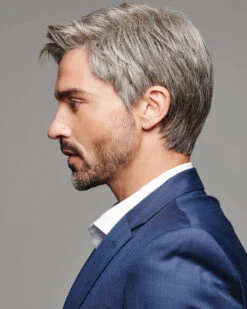 Reserved | Average/Large Men's Lace Front & Monofilament Crown Synthetic Wig By HIM -Best wig outlet Shop HC64008AL Reserved Side1