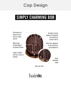 Simply Charming Bob | Synthetic Wig By Hairdo -Best wig outlet Shop HD20066 SimplyCharmingBob