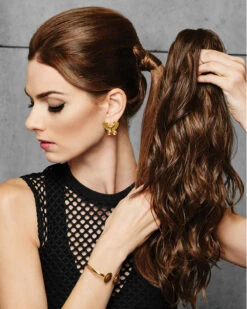 18 Inch Simply Curly Claw Clip Pony | Hair Piece By Hairdo -Best wig outlet Shop HD50029 18inchSimplyCulryClawClipPony step2