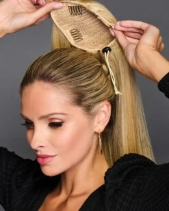 27 Inch Straight Cinch Pony | Hair Piece By Hairdo -Best wig outlet Shop HD50042 27inStraightCinchPony R14 88H HT1